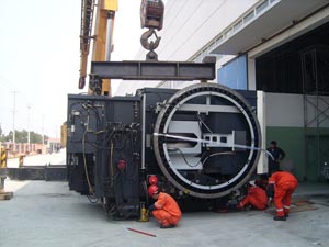 CNC機(jī)械裝卸搬運展示